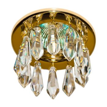 Встраиваемый светильник Feron DL4160 золото/прозрачный