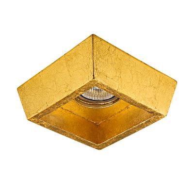 Встраиваемый светильник Lightstar Extra Qua золото 041022