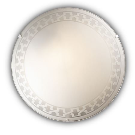 Светильник настенно-потолочный Sonex Vassa хром/белый 1203/M