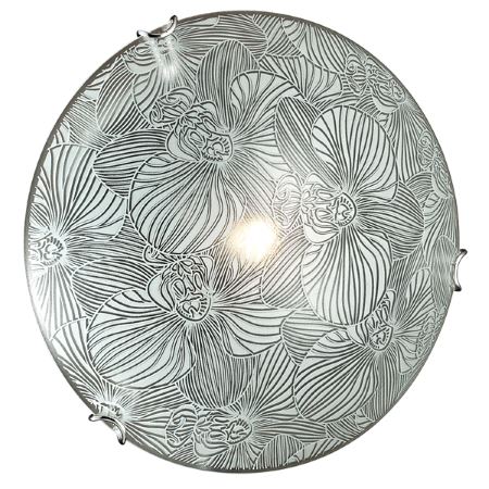 Светильник настенно-потолочный Sonex Fulia хром/белый 177/K