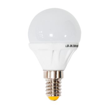 Лампа светодиодная Feron LB-38 G45 5W E27 2700K 25404