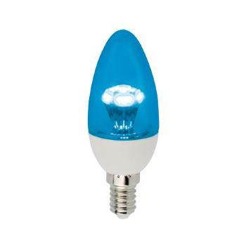 Лампа светодиодная Ecola Candle LED Color Crystal 3W E14 Blue C4CB30ELC