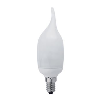 Лампа энергосберегающая Ecola Candle Tailed 11W EIC/D E14 2700K(C4NW11ECC)