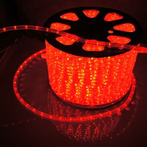 Дюралайт светодиодный Feron LED-F3W красный(плоский)