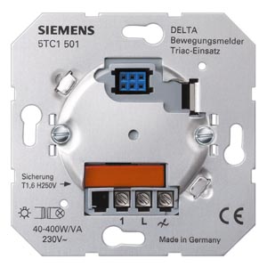 Механизм семисторного датчика движения Siemens Delta I-System 400 Вт 5TC1501