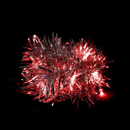 Светодиодная гирлянда Feron CL404 Red мишура(26813)