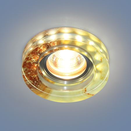 Встраиваемый светильник Elektrostandard 2190 MR16 YL желто-терракотовый