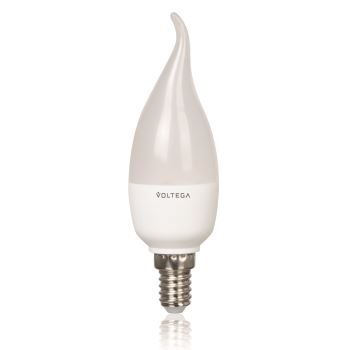 Лампа светодиодная Voltega Simple Light LED Свеча на ветру 5.5W E14 4000K