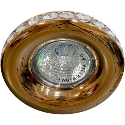 Встраиваемый светильник Feron DL203-C золото/прозрачный