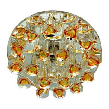 Встраиваемый светильник Feron 1550 прозрачный/желтый