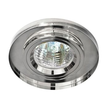Встраиваемый светильник Feron 8060-2 хром/прозрачный