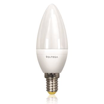 Лампа светодиодная Voltega Simple LED Свеча 5.5W E14 2800K VG2-C2E14warm5W 8337