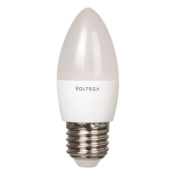 Лампа светодиодная Voltega Simple LED Свеча 5.4W E27 4000K VG2-C2E27cold6W 5744