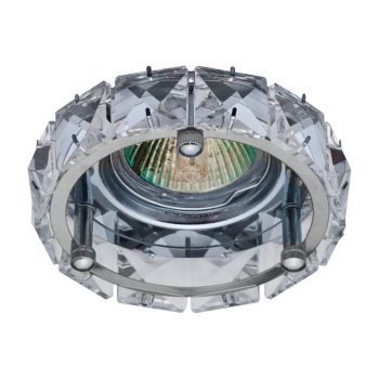 Встраиваемый светильник Feron CD4525 хром/прозрачный