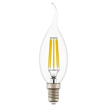 Лампа светодиодная Lightstar LED Candle Filament CA35 6W E14 2800K 933602
