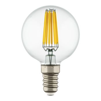 Лампа светодиодная Lightstar LED G50 Filament 6W E14 2800K 933802