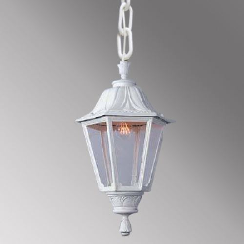 Уличный светильник Fumagalli Sichem Noemi белый/прозрачный E35.121.000.WXE27