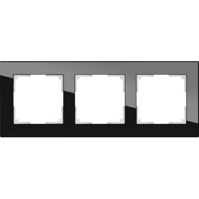 Рамка Werkel Favorit 3 поста черный WL01-Frame-03