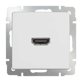 Розетка HDMI Werkel белый WL01-60-11