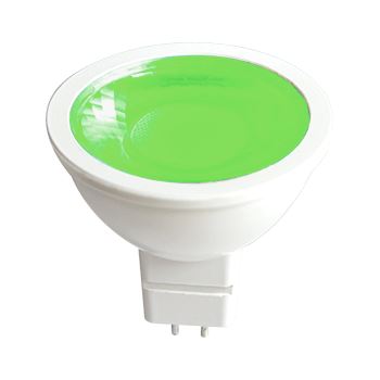 Лампа светодиодная Ecola MR16 LED Color 4.2W GU5.3 Green M2CG42ELT