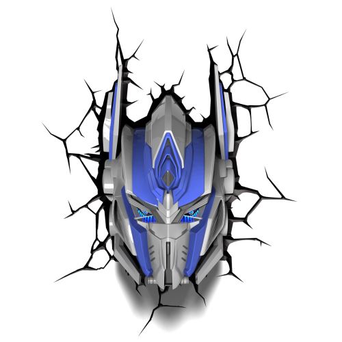 Светильник для детской 3DLightFX 3D Transformers Optimus Prime Mask