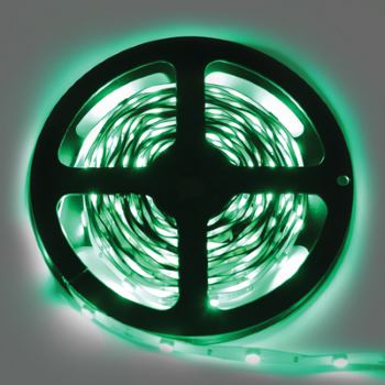 Светодиодная лента Ecola LED Strip STD 7.2W/m 12V IP20 30Led/m Green(S2LG07ESB)