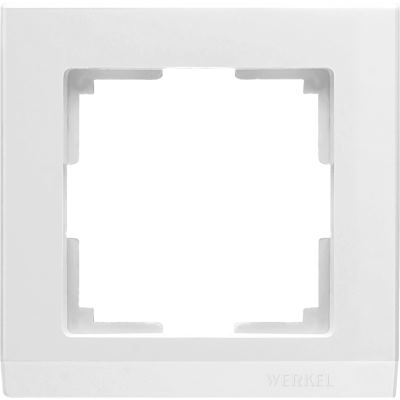 Рамка Werkel Stark 1 пост белый WL04-Frame-01