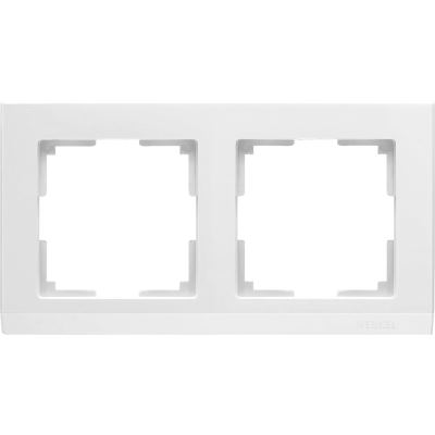 Рамка Werkel Stark 2 поста белый WL04-Frame-02