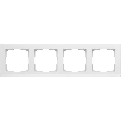 Рамка Werkel Stark 4 поста белый WL04-Frame-04